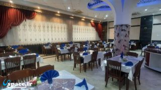 نمای رستوران هتل مهستان - مشهد