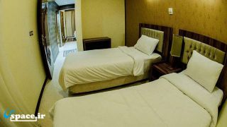 نمای اتاق یک خوابه 3 تخته - هتل آپارتمان مهستان - مشهد